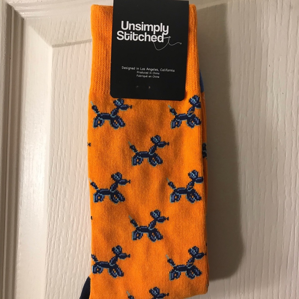 Unsimply stitched stylish socks